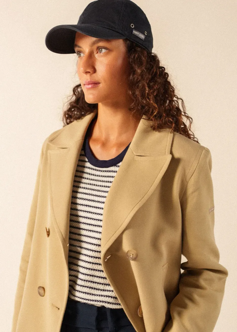 Saint James casquette marine coton taille unique
