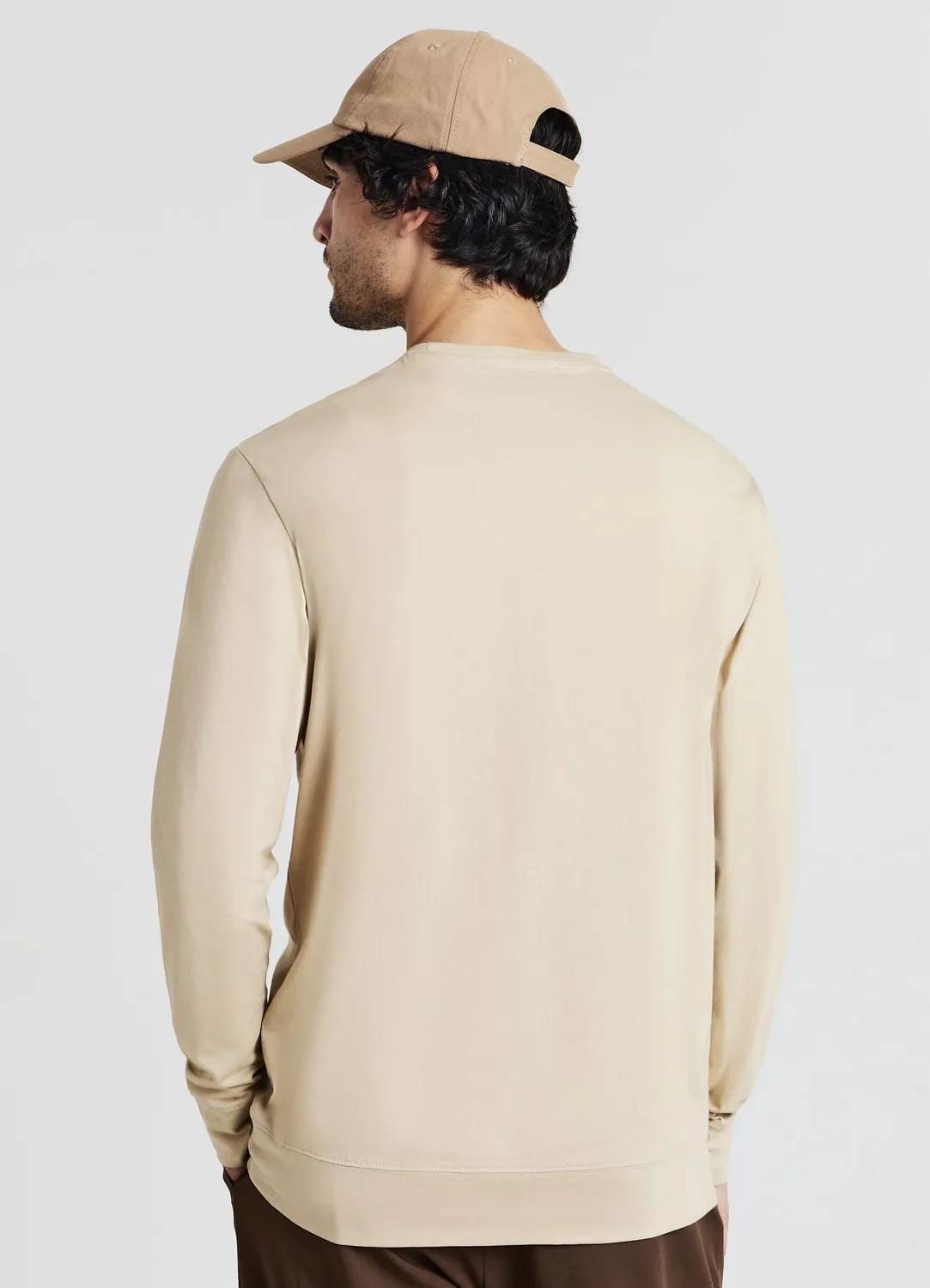 Calliope t-shirt homme manches longues coton L