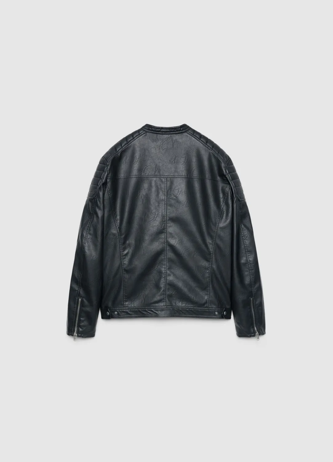 Calliope veste biker homme effet cuir slim