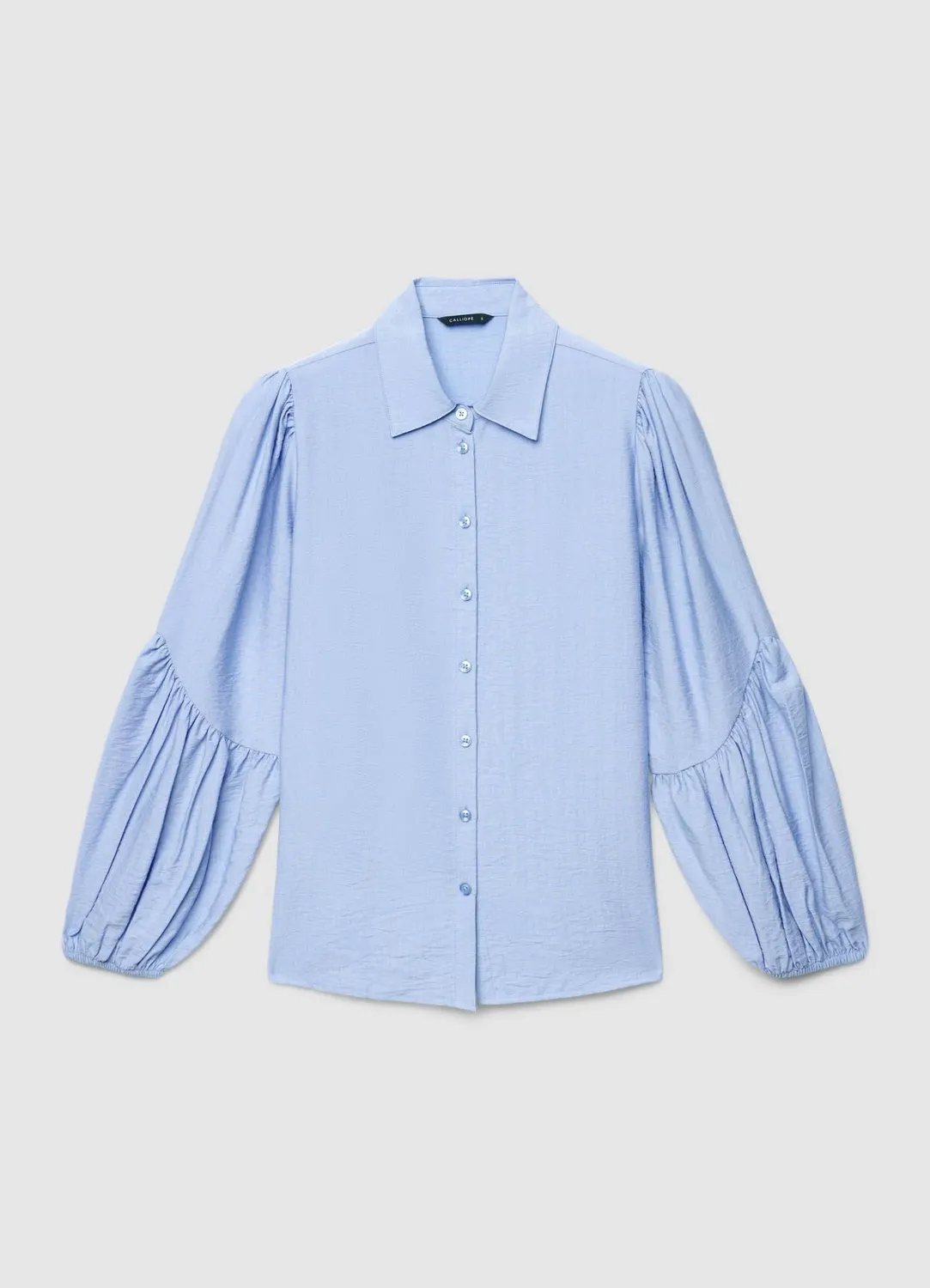 Calliope chemise femme manches ballon col classique