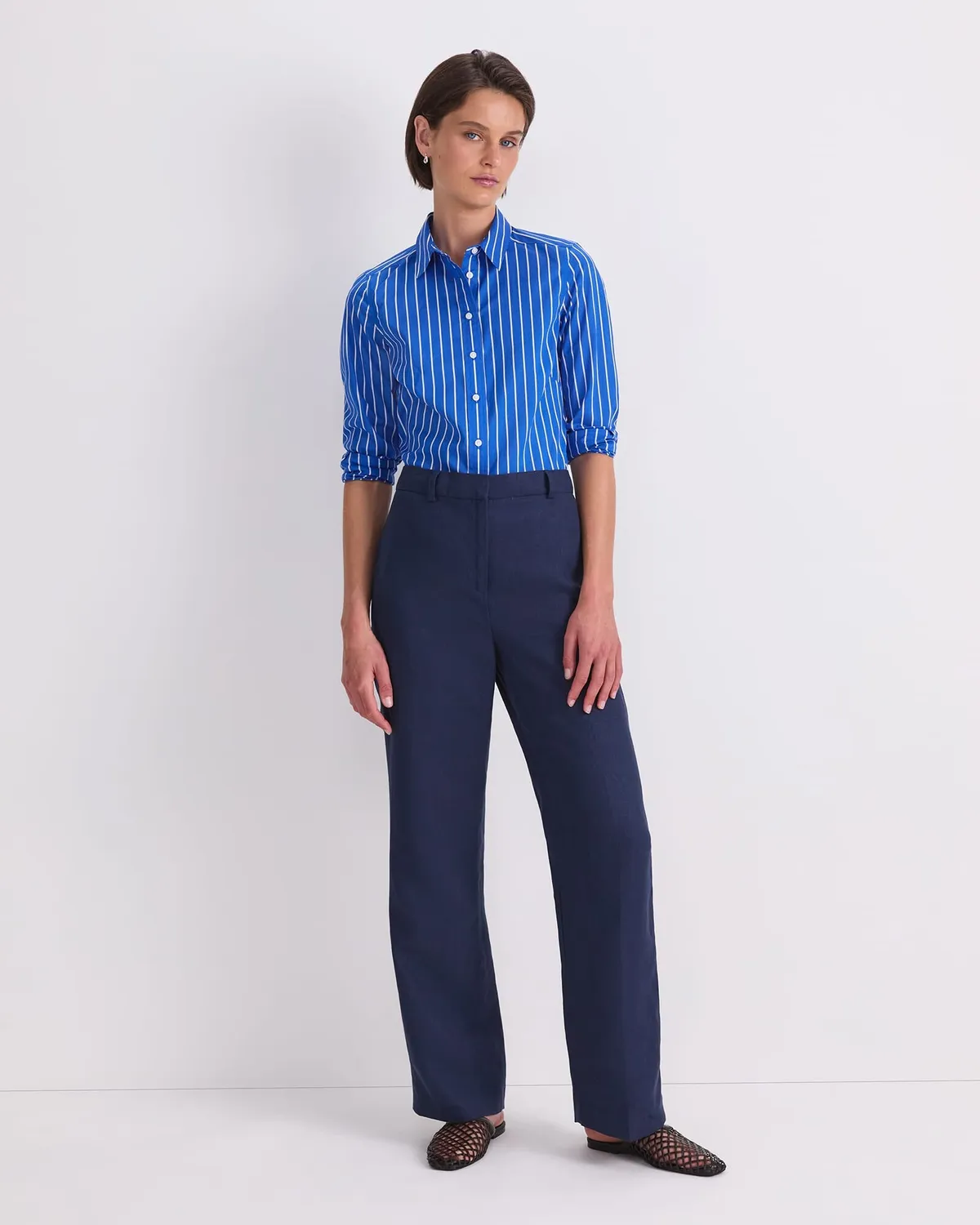 Sportscraft Freya 120410 pantalon lin droit femme