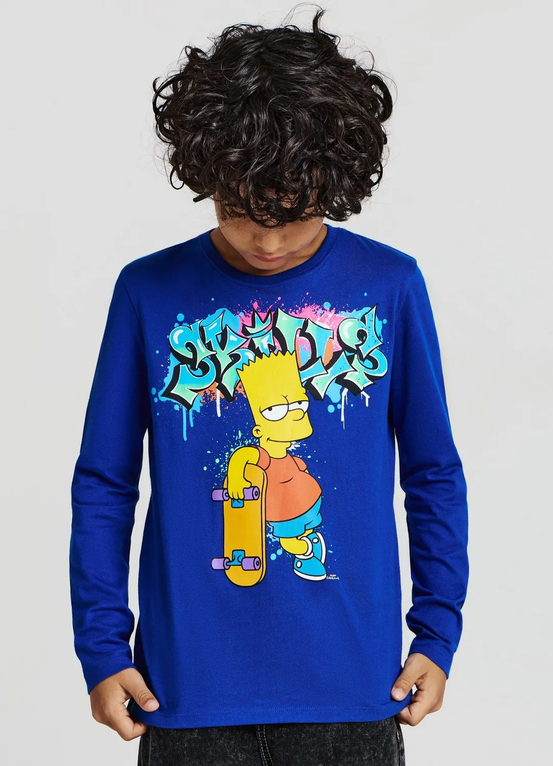 Calliope t-shirt Bart Simpson garçon