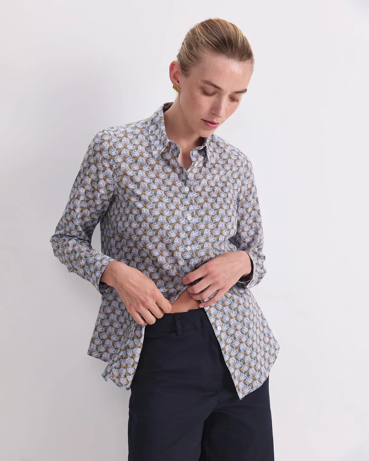 Sportscraft Evelyn Liberty Shirt chemisier coton Liberty