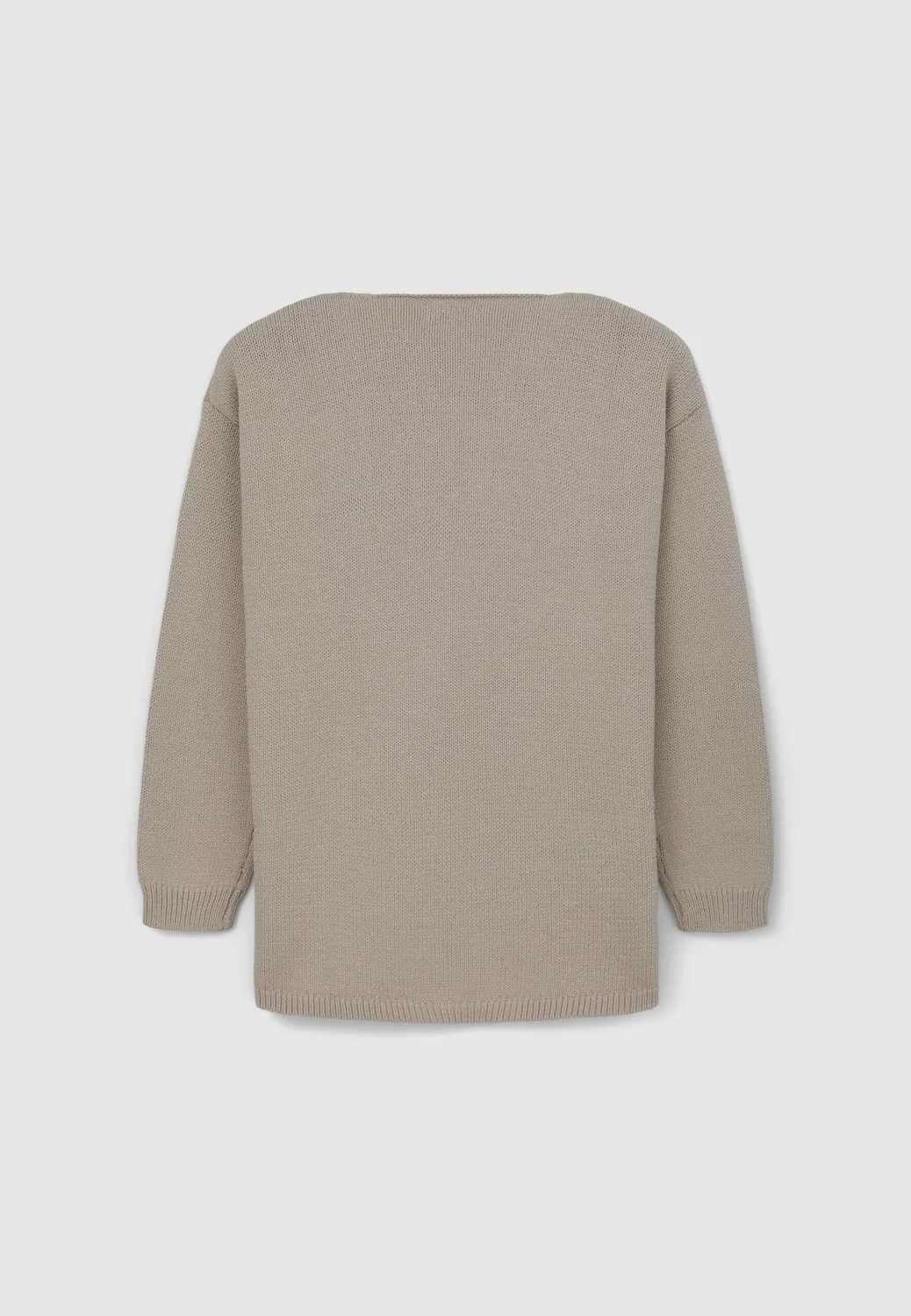 Calliope pull col V coton femme manches longues