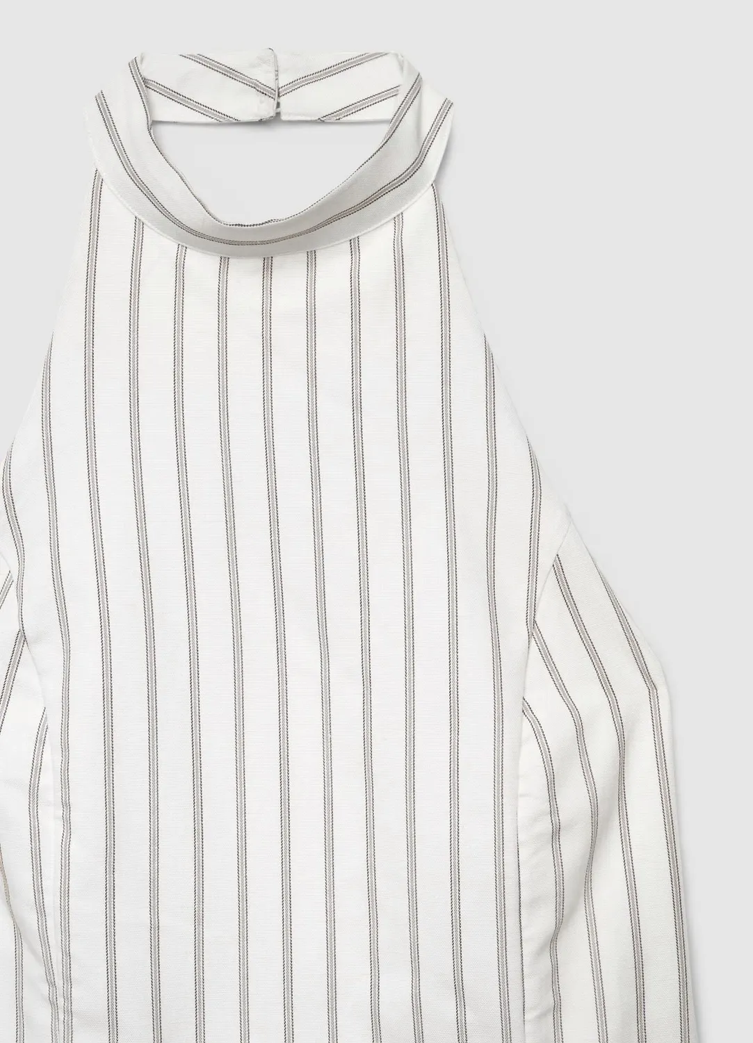 Calliope Top halterneck femme rayé