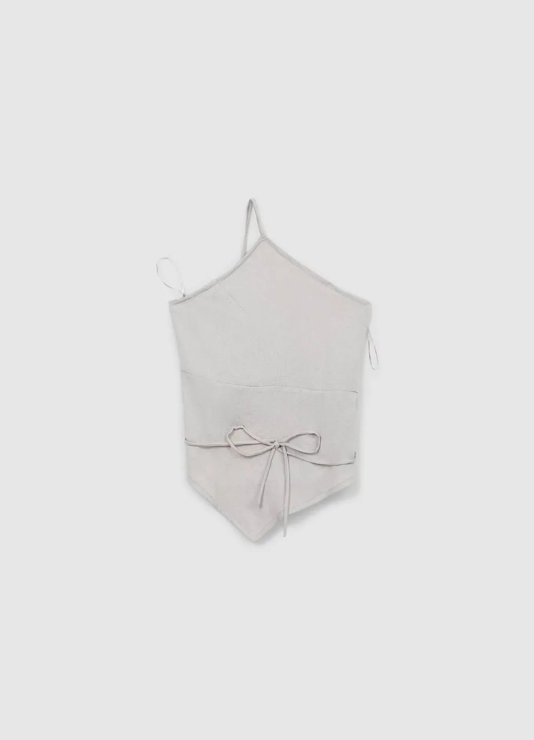 Calliope top asymétrique noué femme TU une épaule