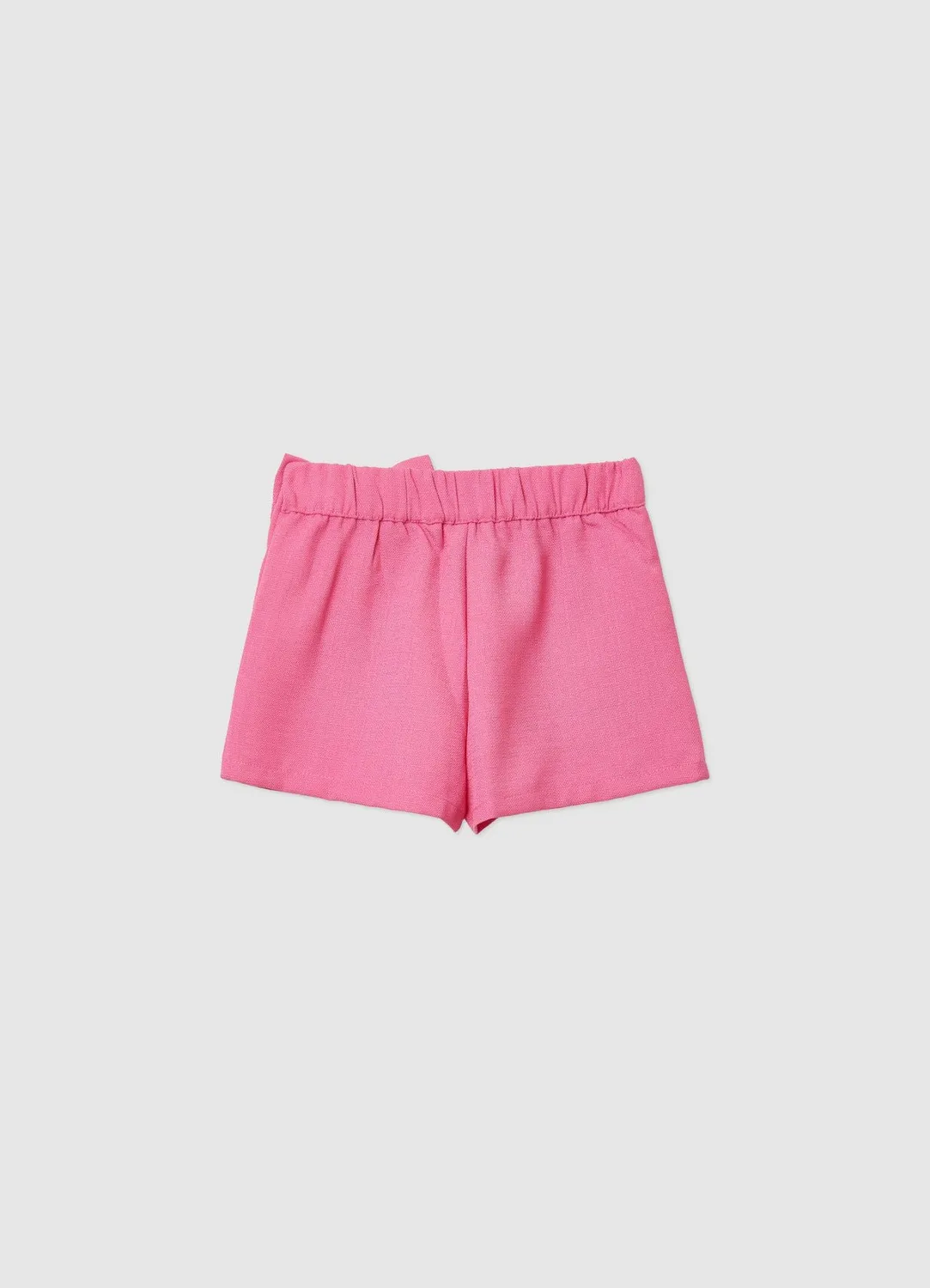 Calliope jupe-short fille nœud taille élastiquée