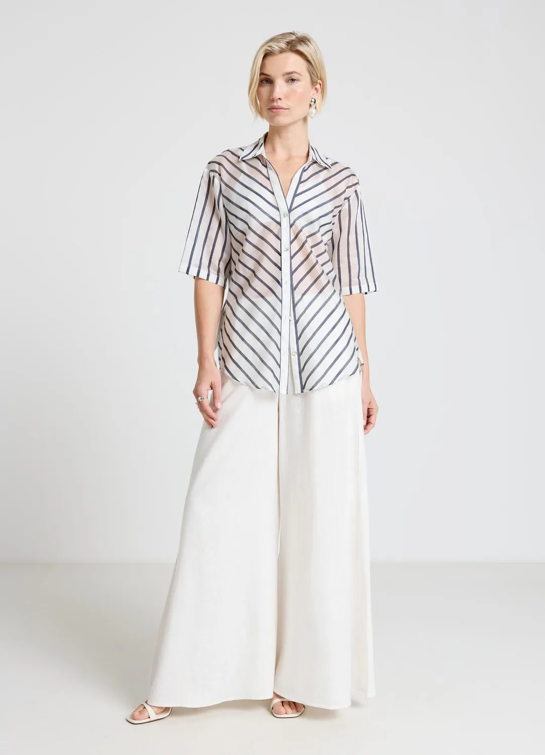 Calliope jupe-pantalon femme élastiquée fluide