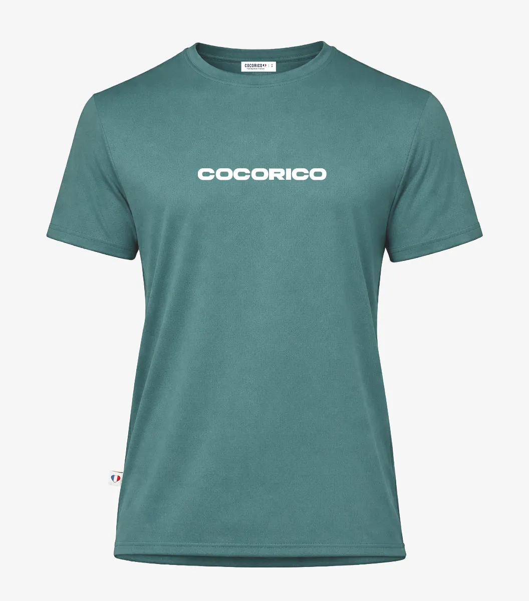 Cocorico Impact T-shirt Sport Homme Vert technique