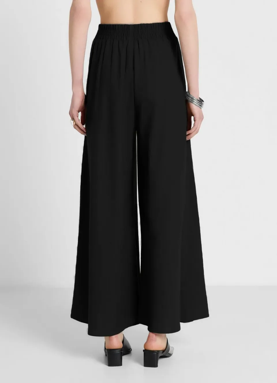 Calliope Jupe-Culotte Fluide Femme M/L Unie