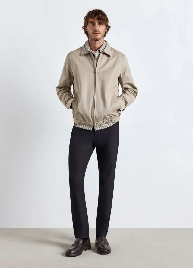 Calliope pantalon droit homme taille élastique