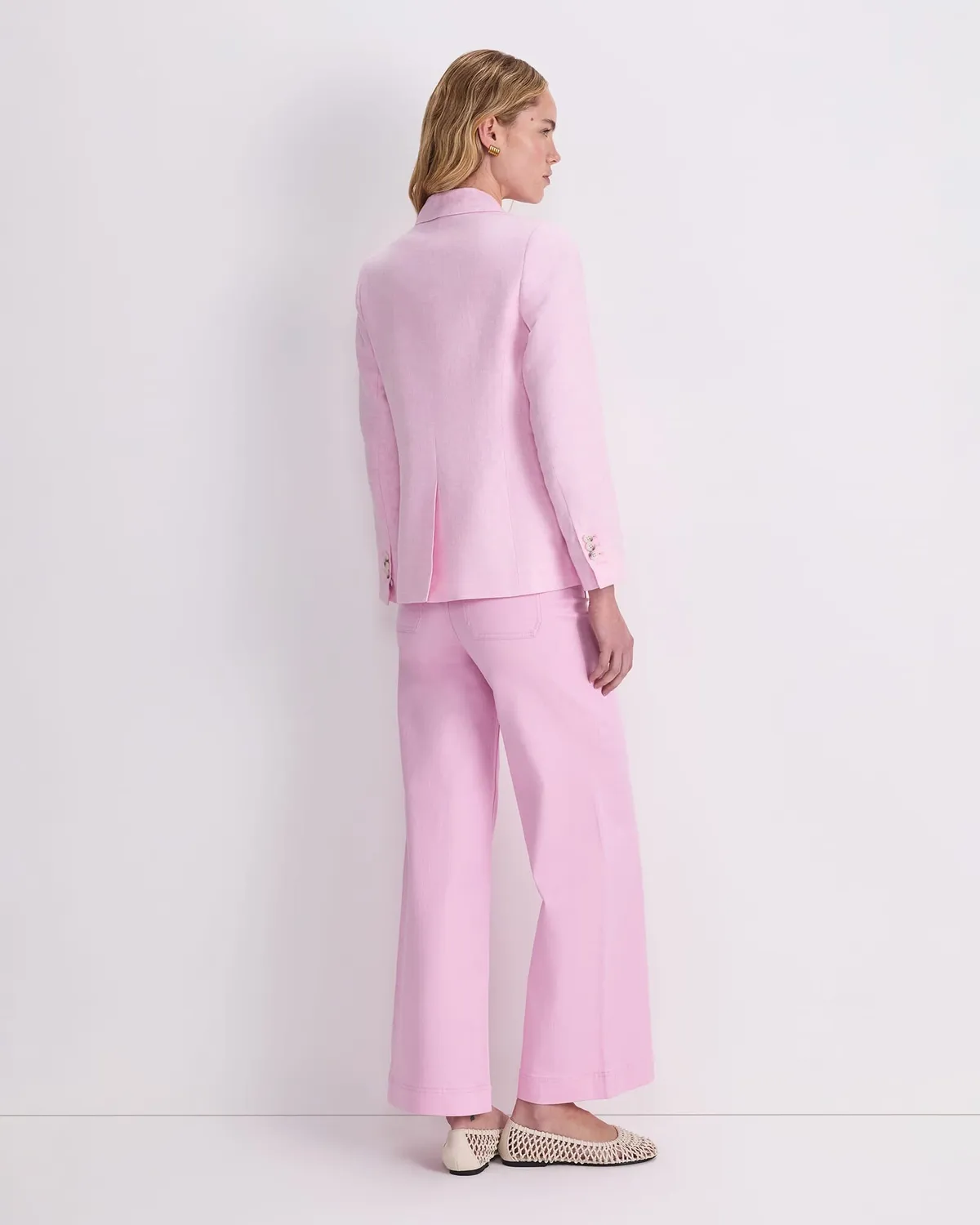 Sportscraft Freya blazer lin femme court