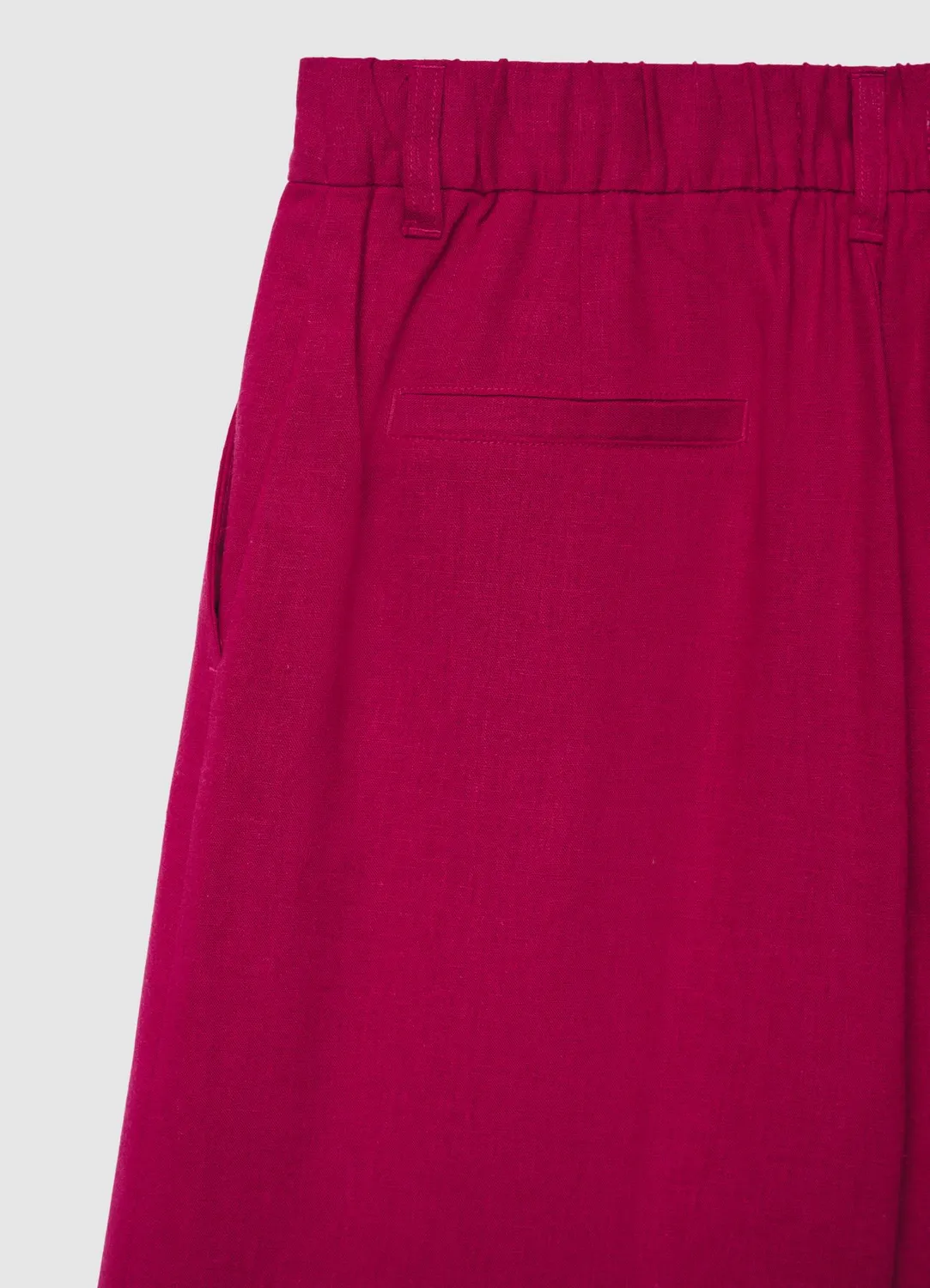 Calliope pantalon palazzo taille haute femme