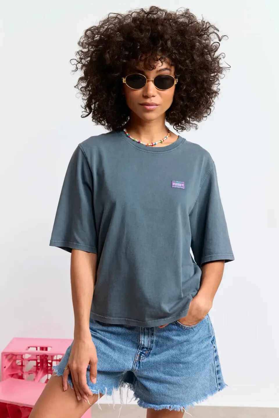 Perpète Molly tee-shirt noir coton bio