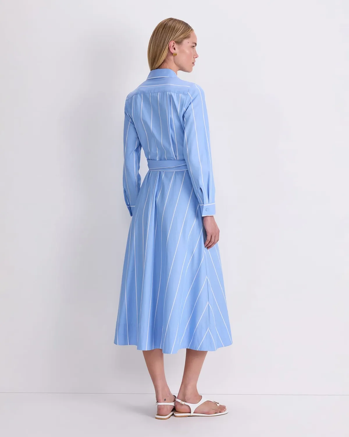 Sportscraft Etta robe chemise midi rayée