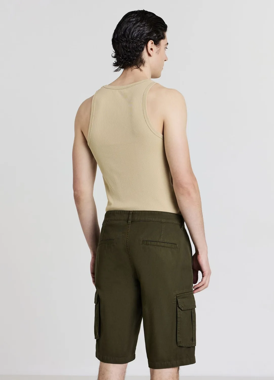Calliope short cargo homme coton coupe regular