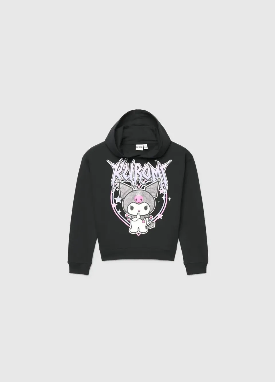 Calliope sweat capuche Kuromi fille léger