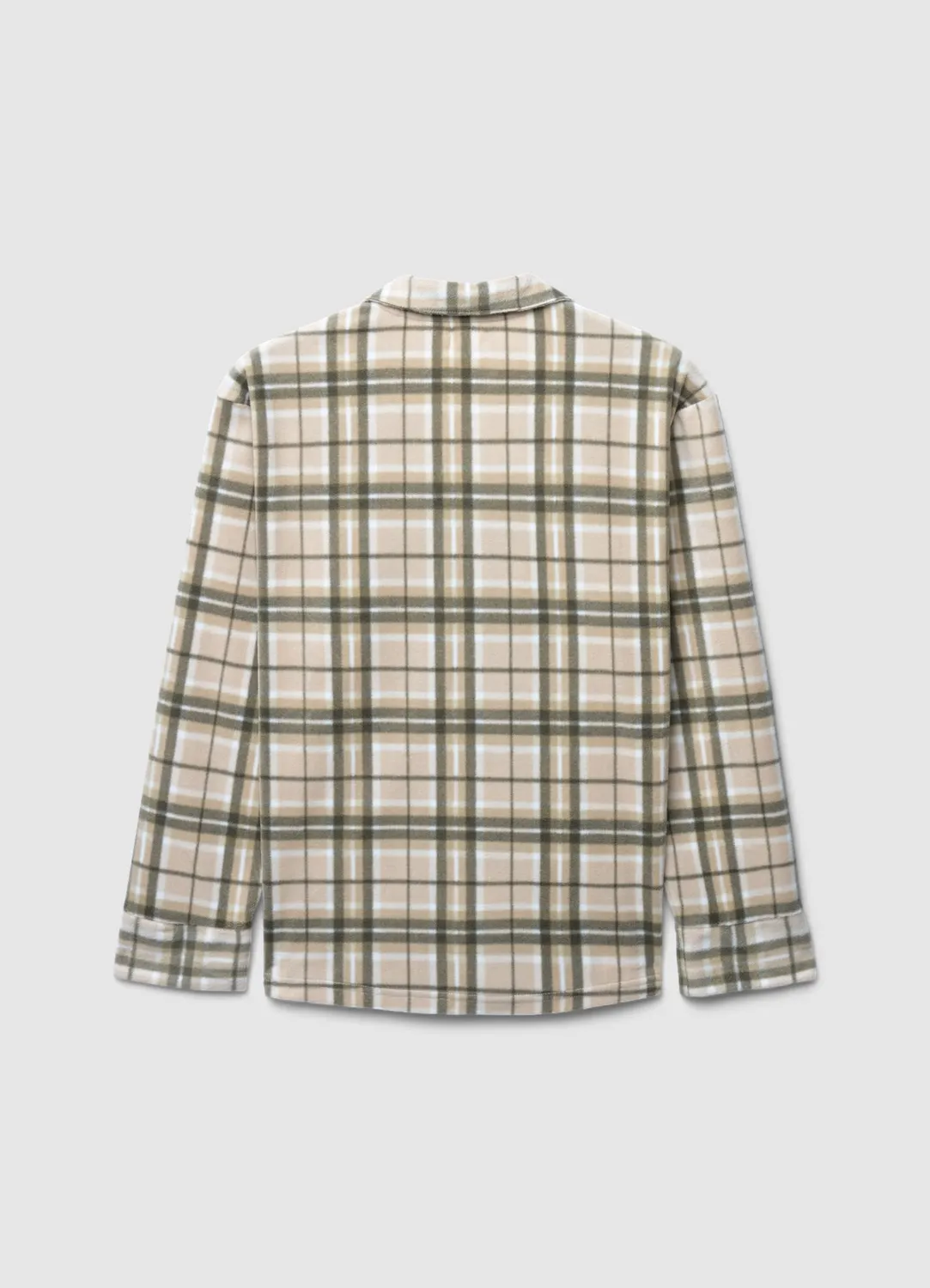 Calliope chemise femme polaire à motif manches longues