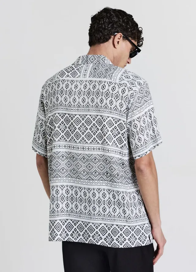 Calliope chemise fantaisie homme manches courtes