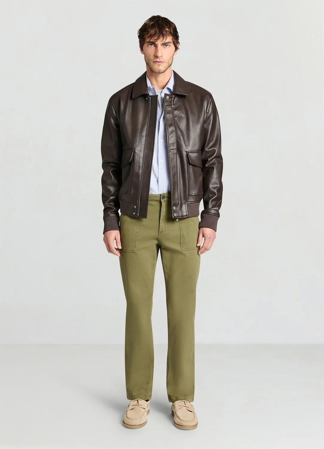Calliope pantalon utility poches plaquées homme