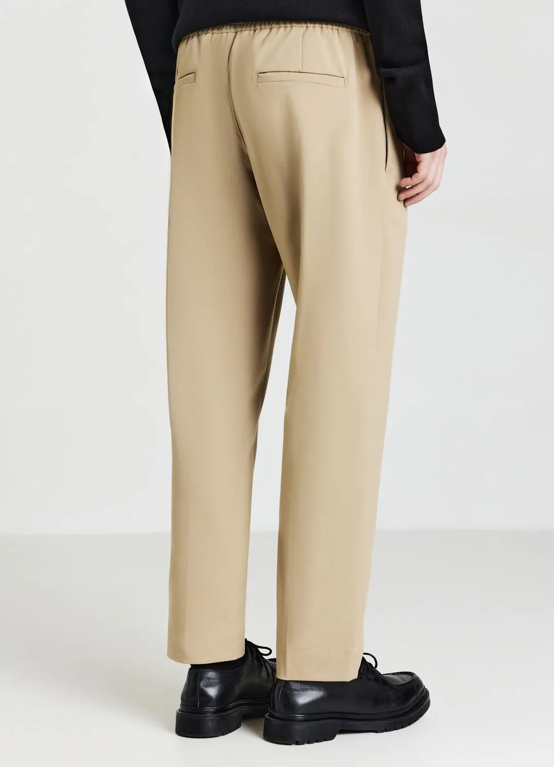 Calliope jogger pantalon homme L uni cordon poches