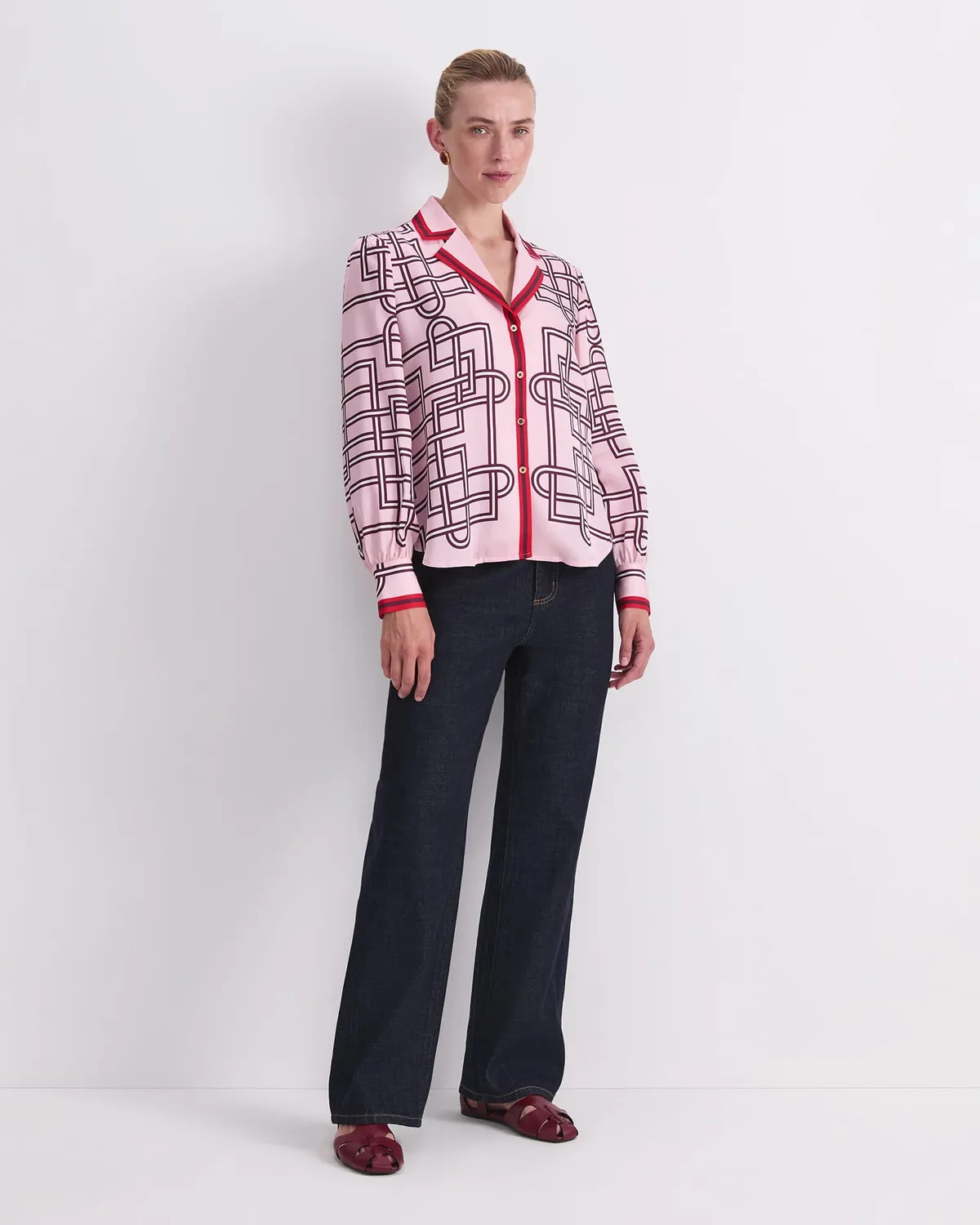 Sportscraft Rhodes chemisier viscose imprimé