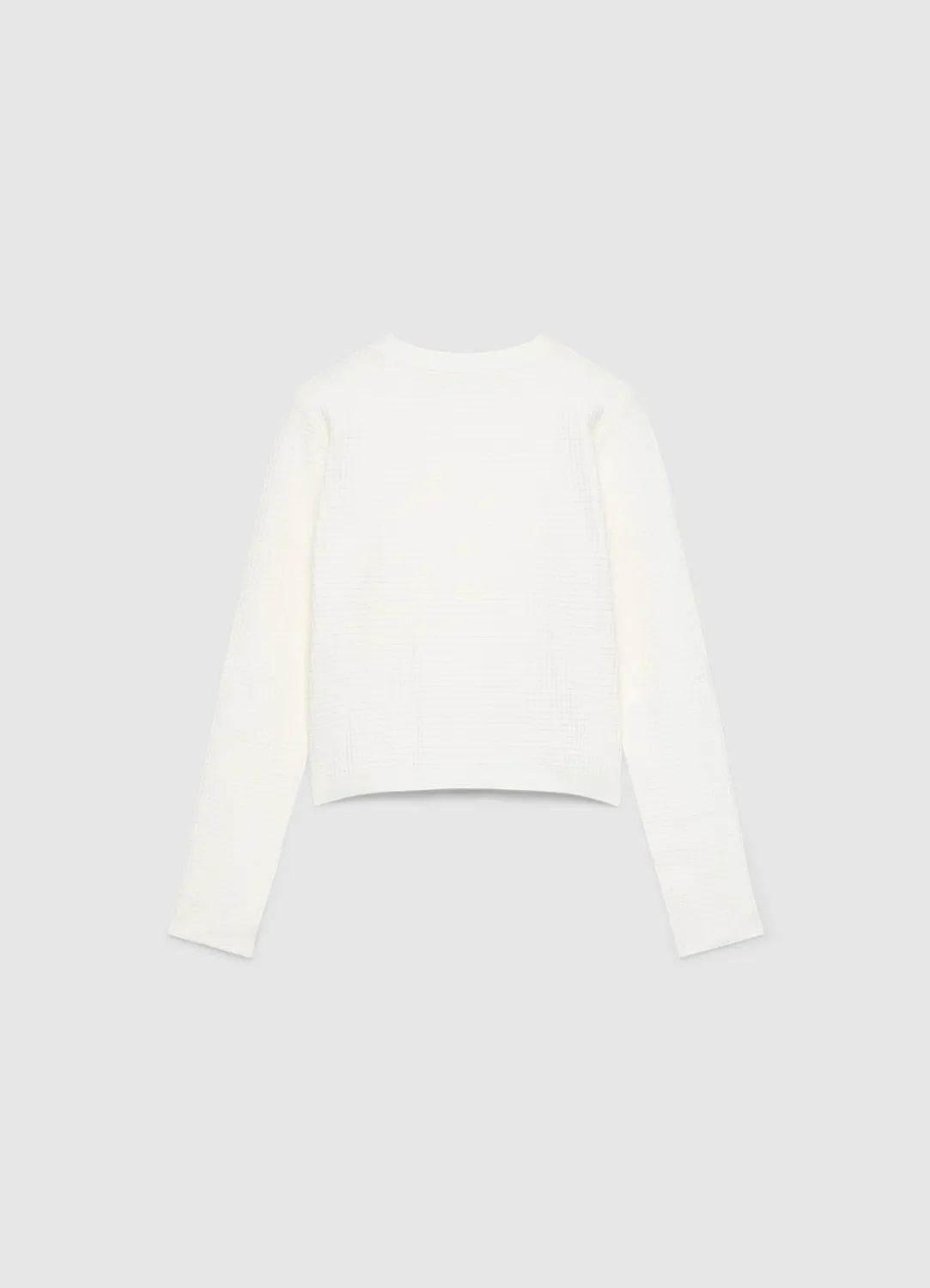 Calliope cardigan nid d'abeille boutons bijou femme