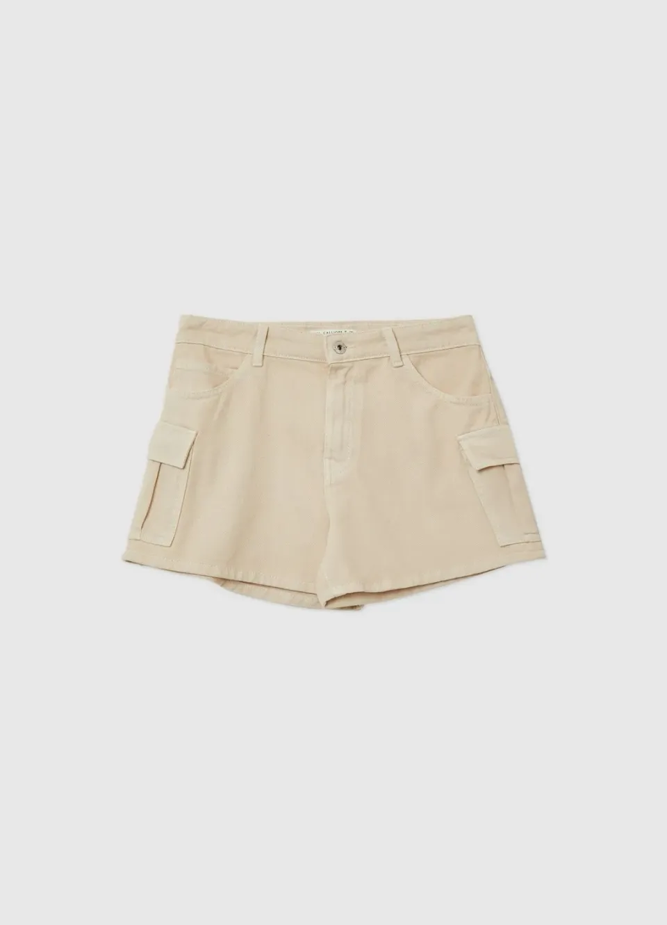Calliope short cargo fille poches plaquées utility