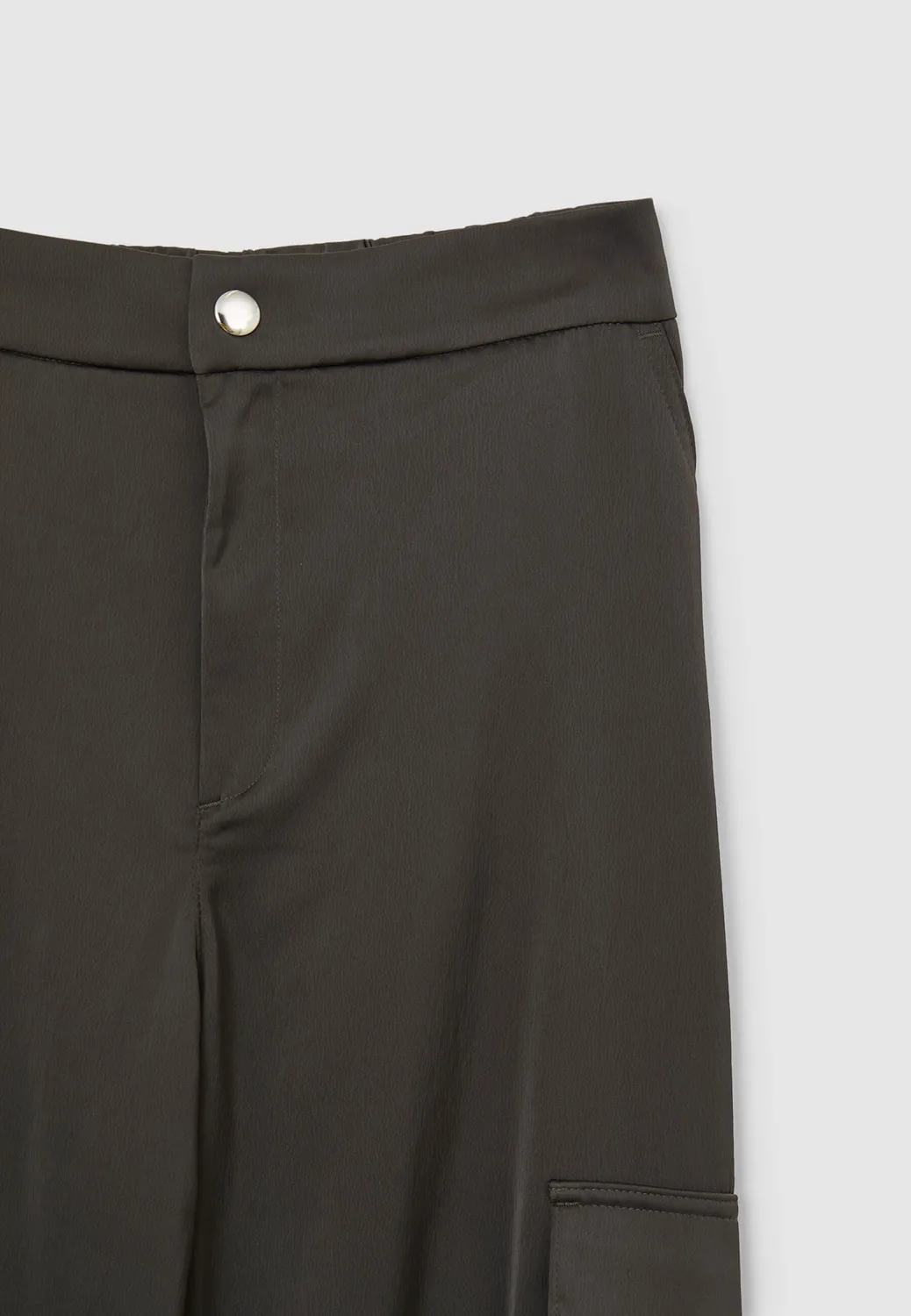 Calliope pantalon cargo satiné femme S regular