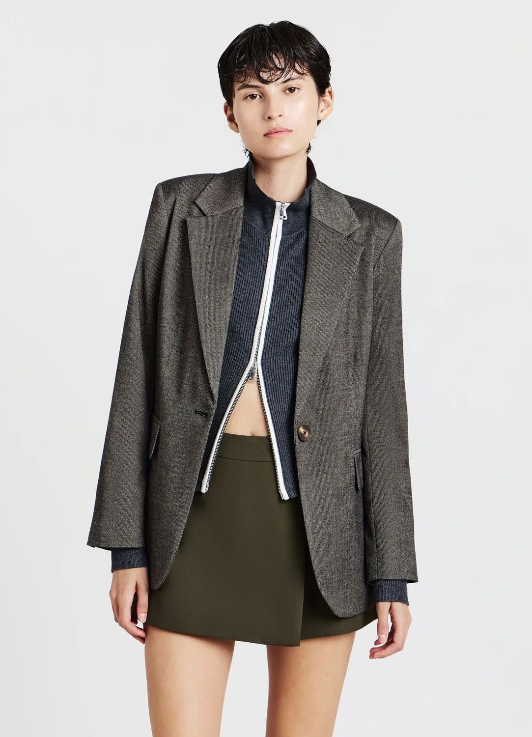 Calliope Jupe-short à panneau frontal femme