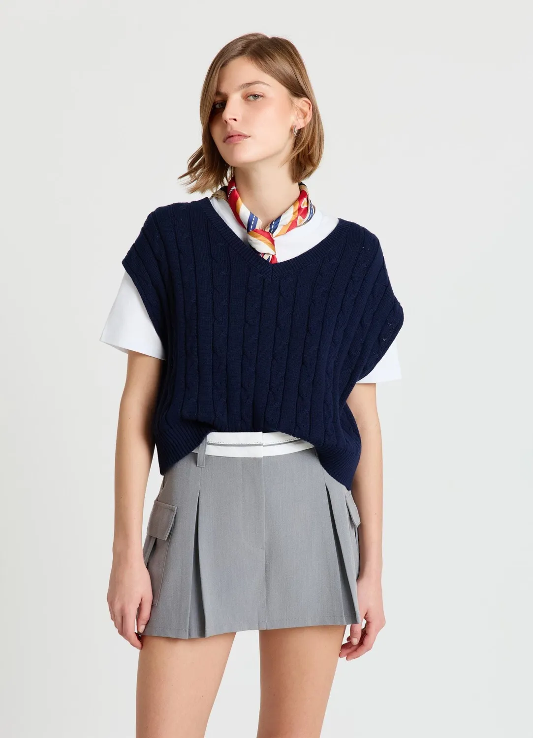 Calliope jupe-short cargo femme poches cargo