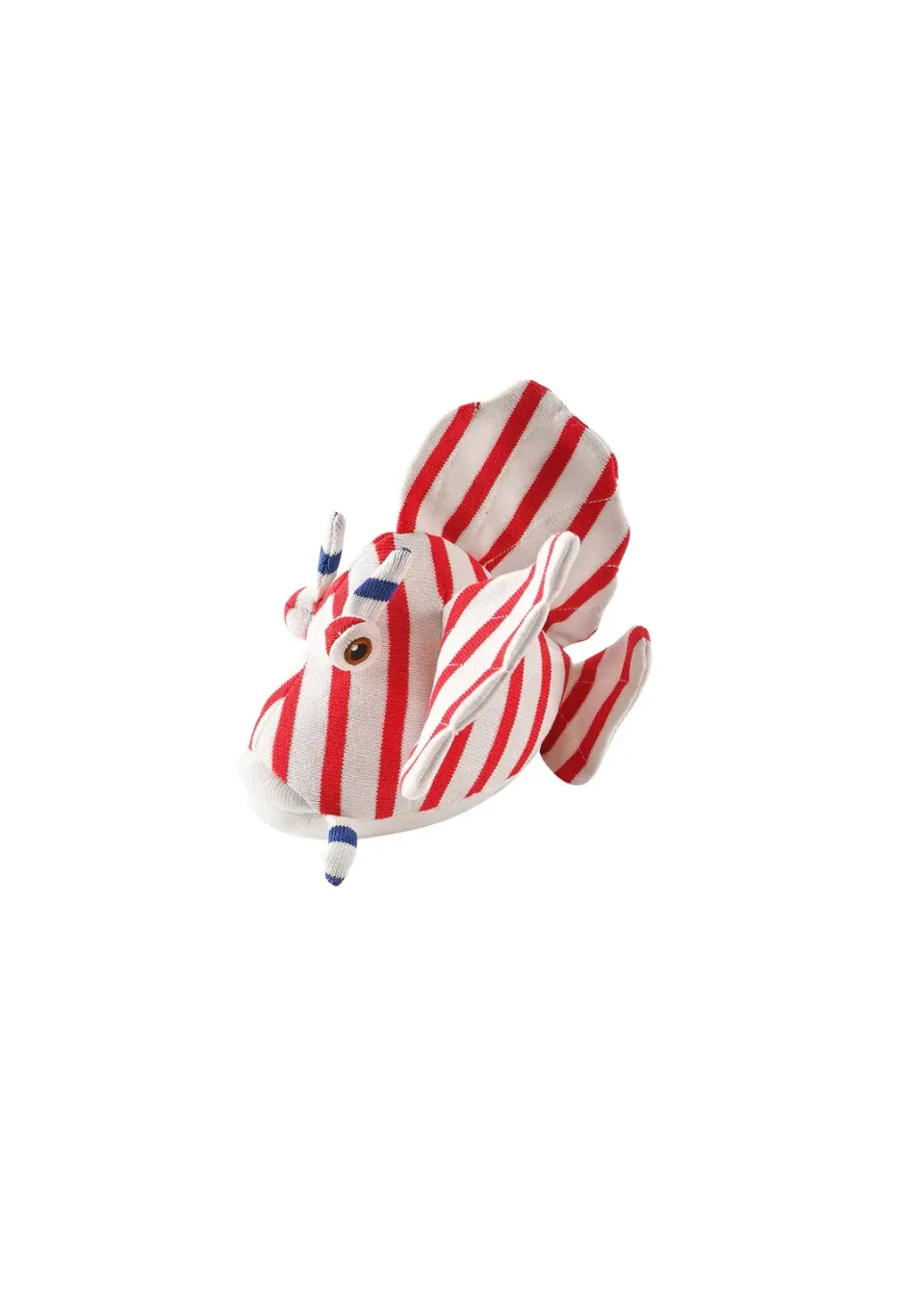 Saint James Poisson Lion doudou coton neige tulipe