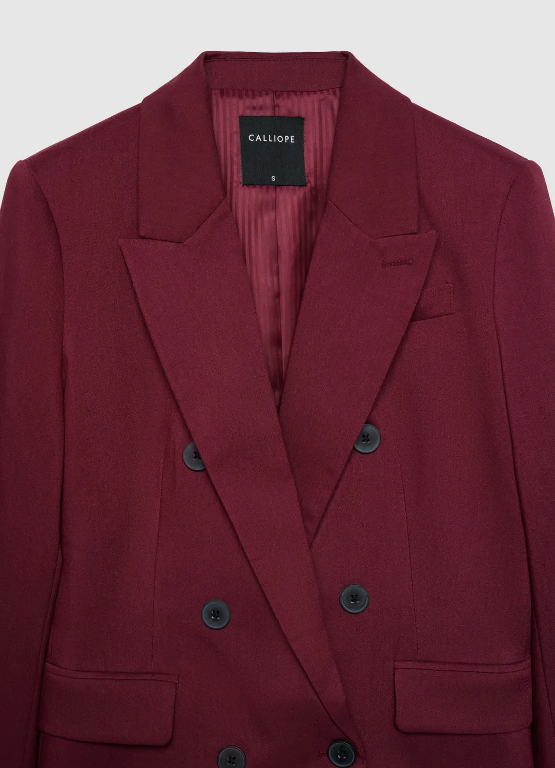 Calliope blazer femme double boutonnage six boutons
