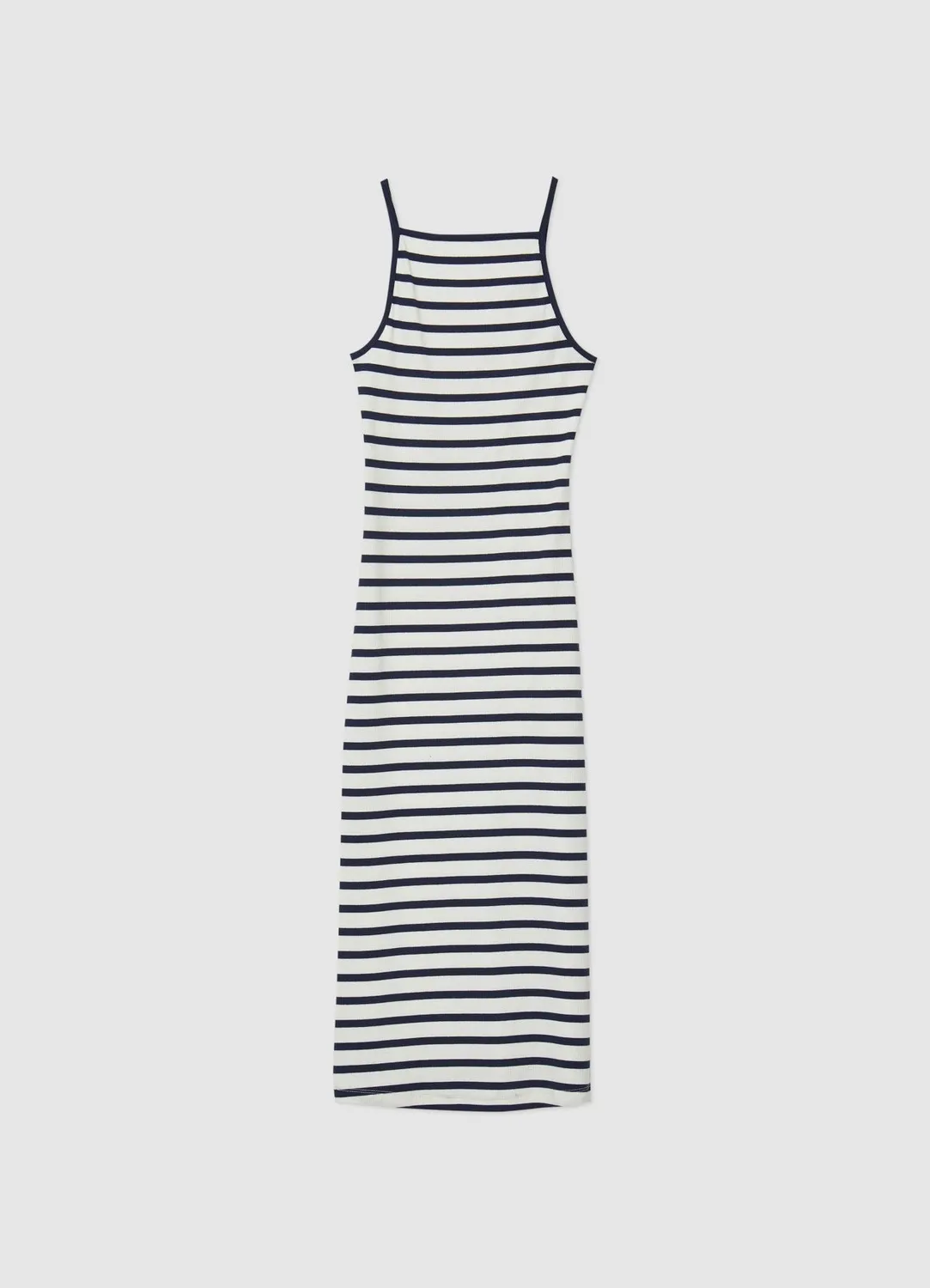 Calliope Robe Longue Rayée Bretelles Femme Taille S