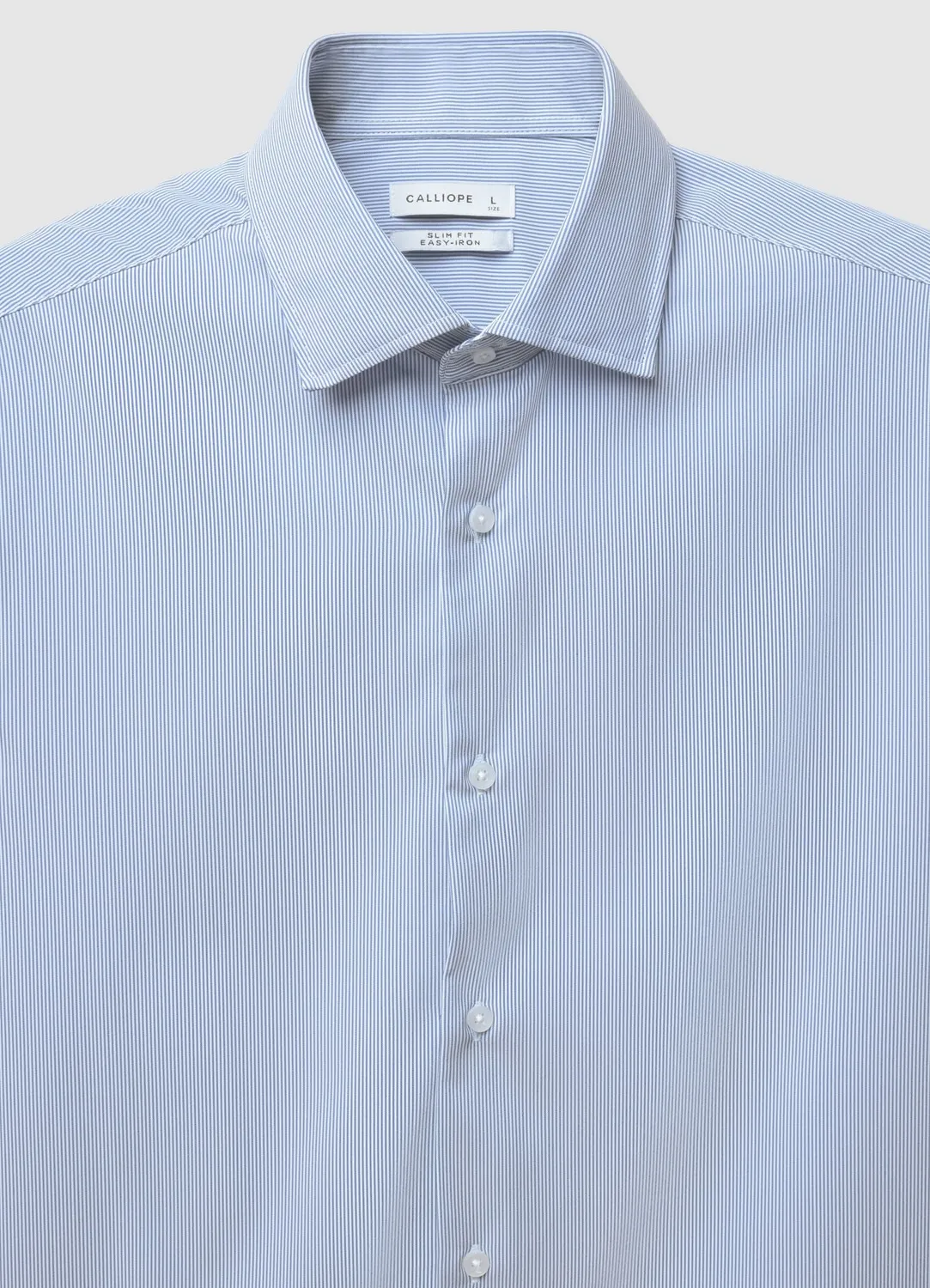 Calliope chemise rayures homme manches longues regular