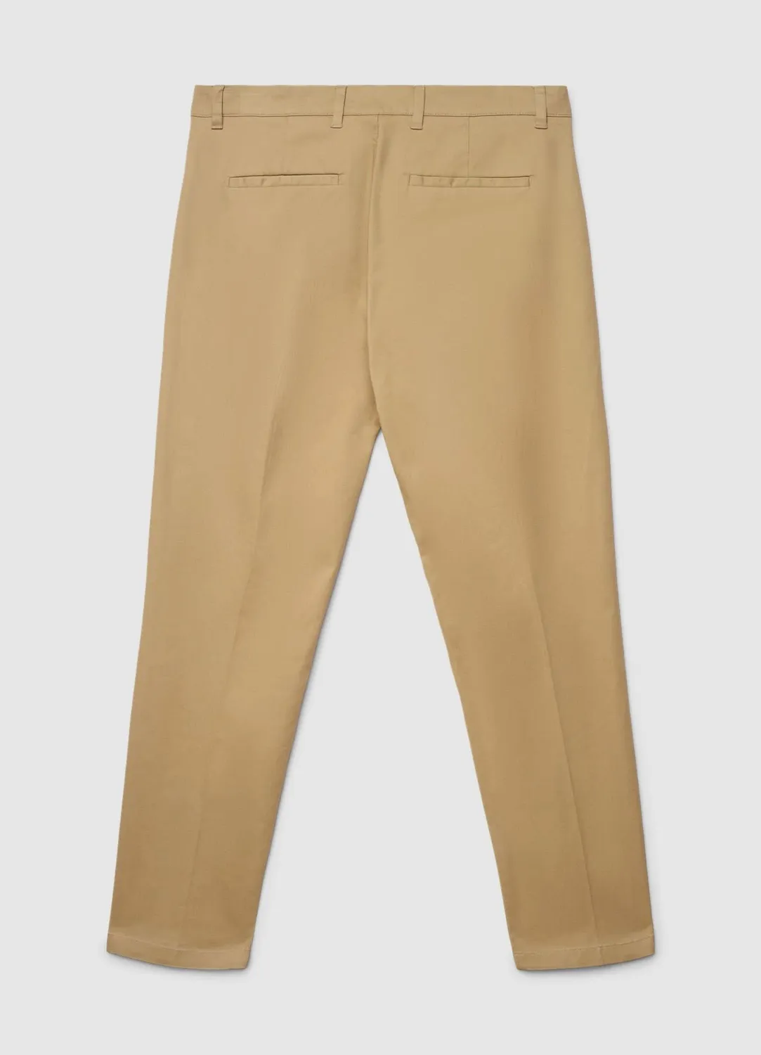 Calliope pantalon chino homme coton slim uni
