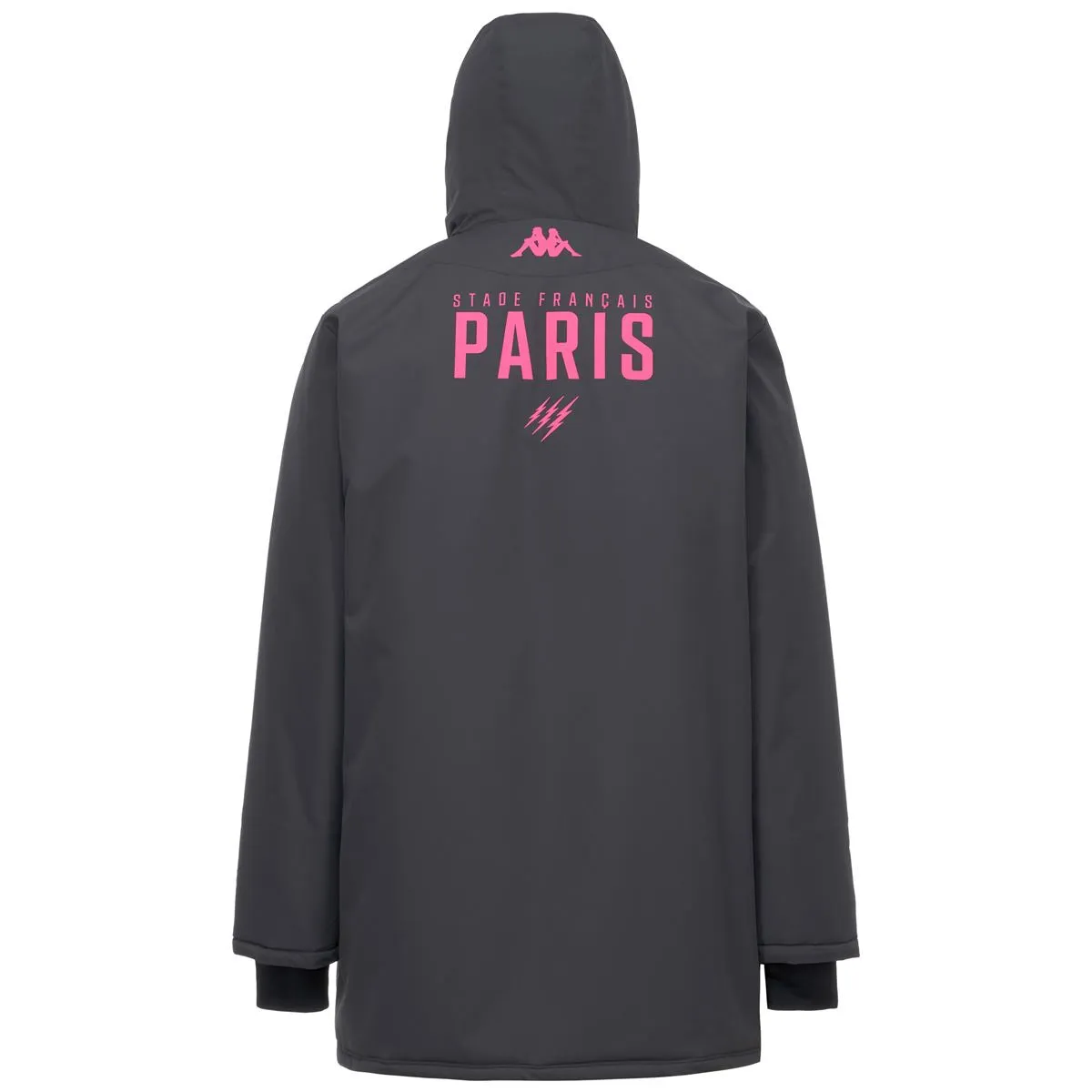 Kappa Stade Français Paris Migolo Pro 2 doudoune homme gris capuche