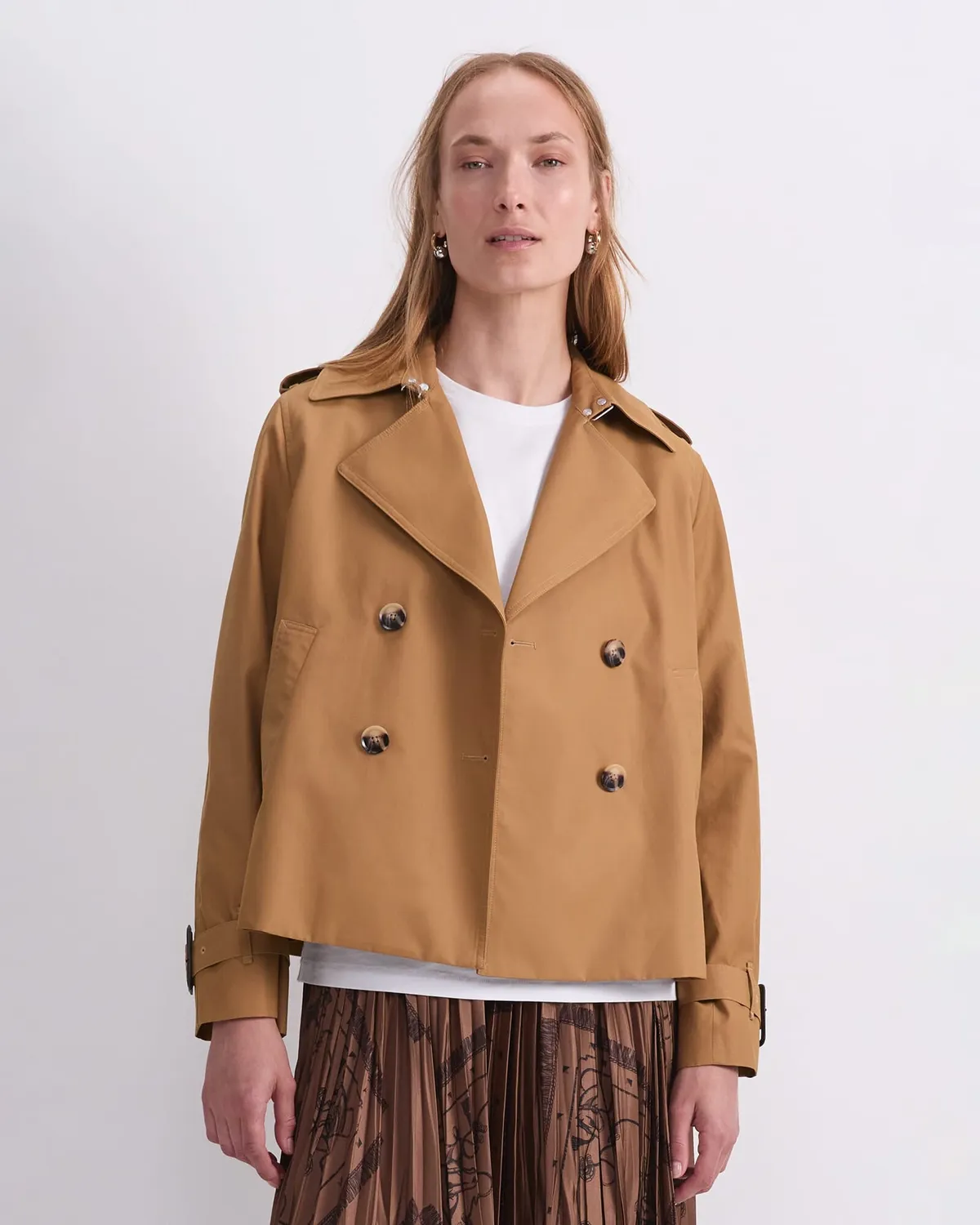 Sportscraft Audrey Crop trench court lin femme