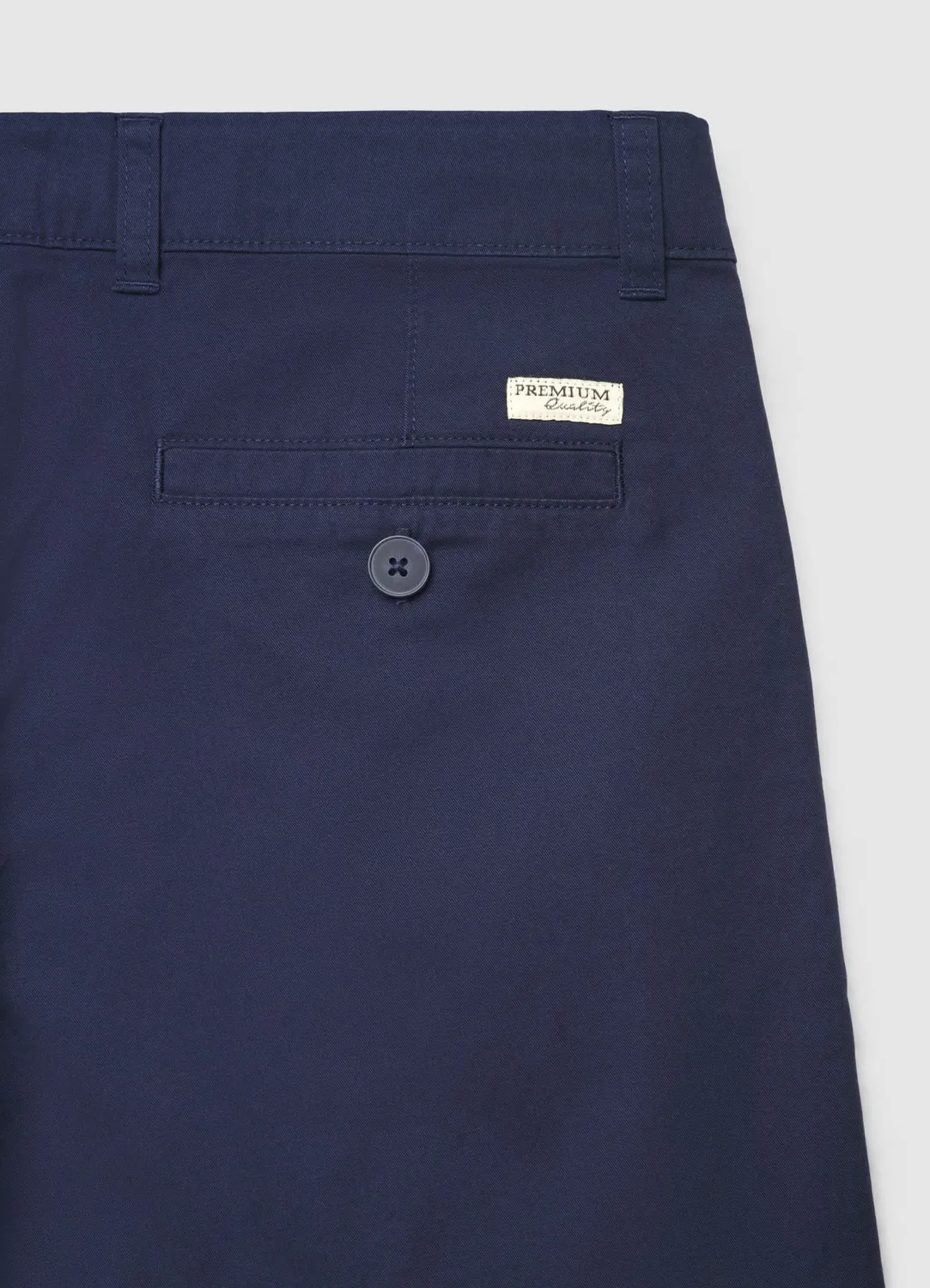 Calliope Short Chino Uni Garçon Coton
