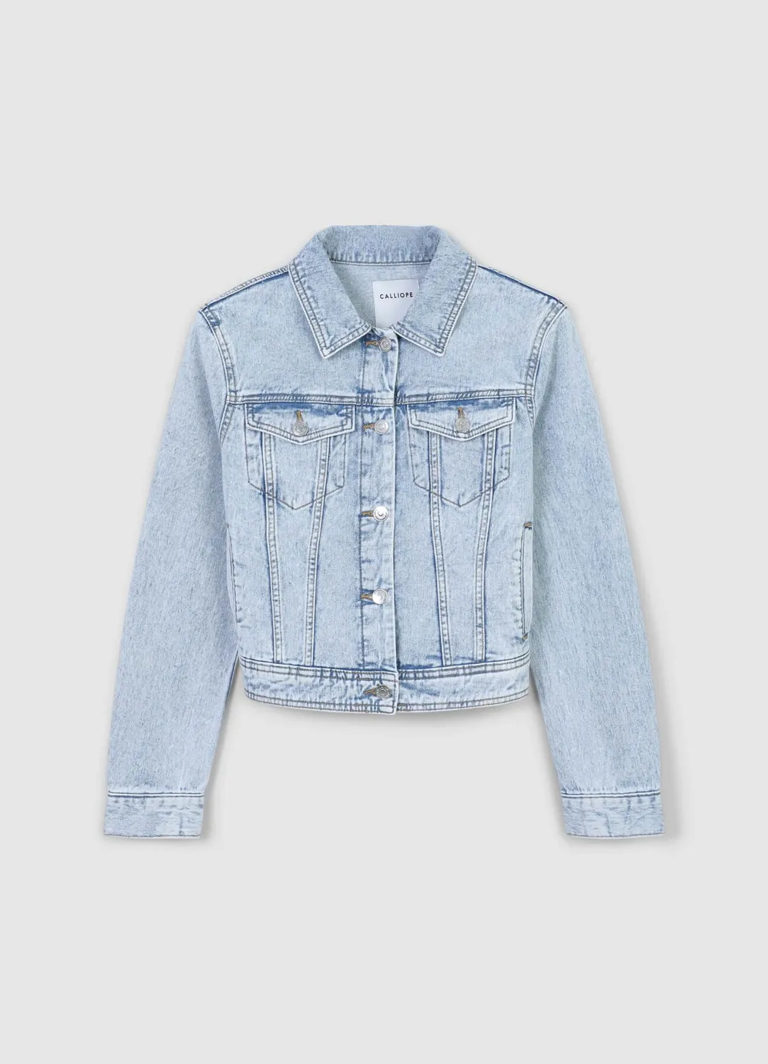 Calliope veste jean denim femme boutons