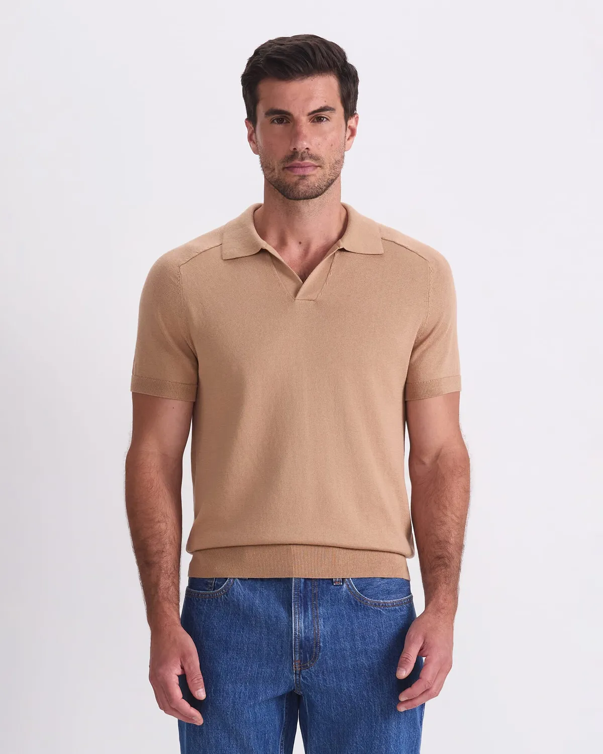 Sportscraft Brookes polo maille homme soie-coton