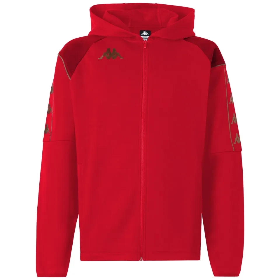 Kappa Miordizi veste zippee enfant rouge molleton