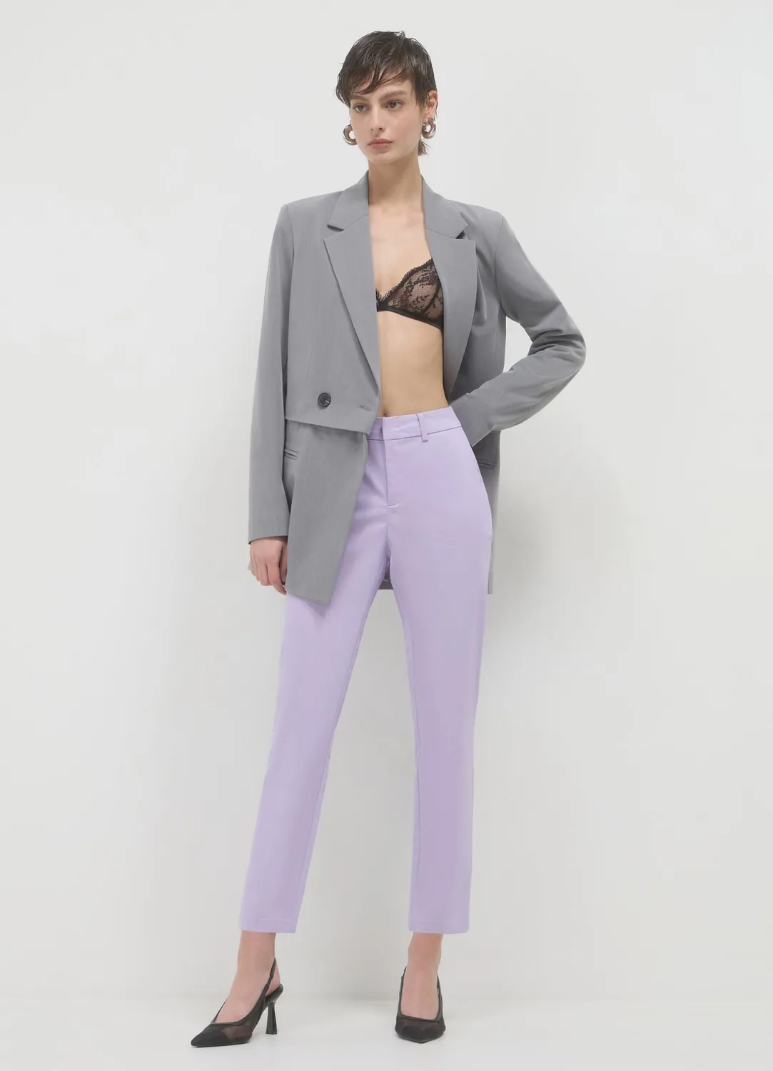 Calliope pantalon femme rasatello coton poches