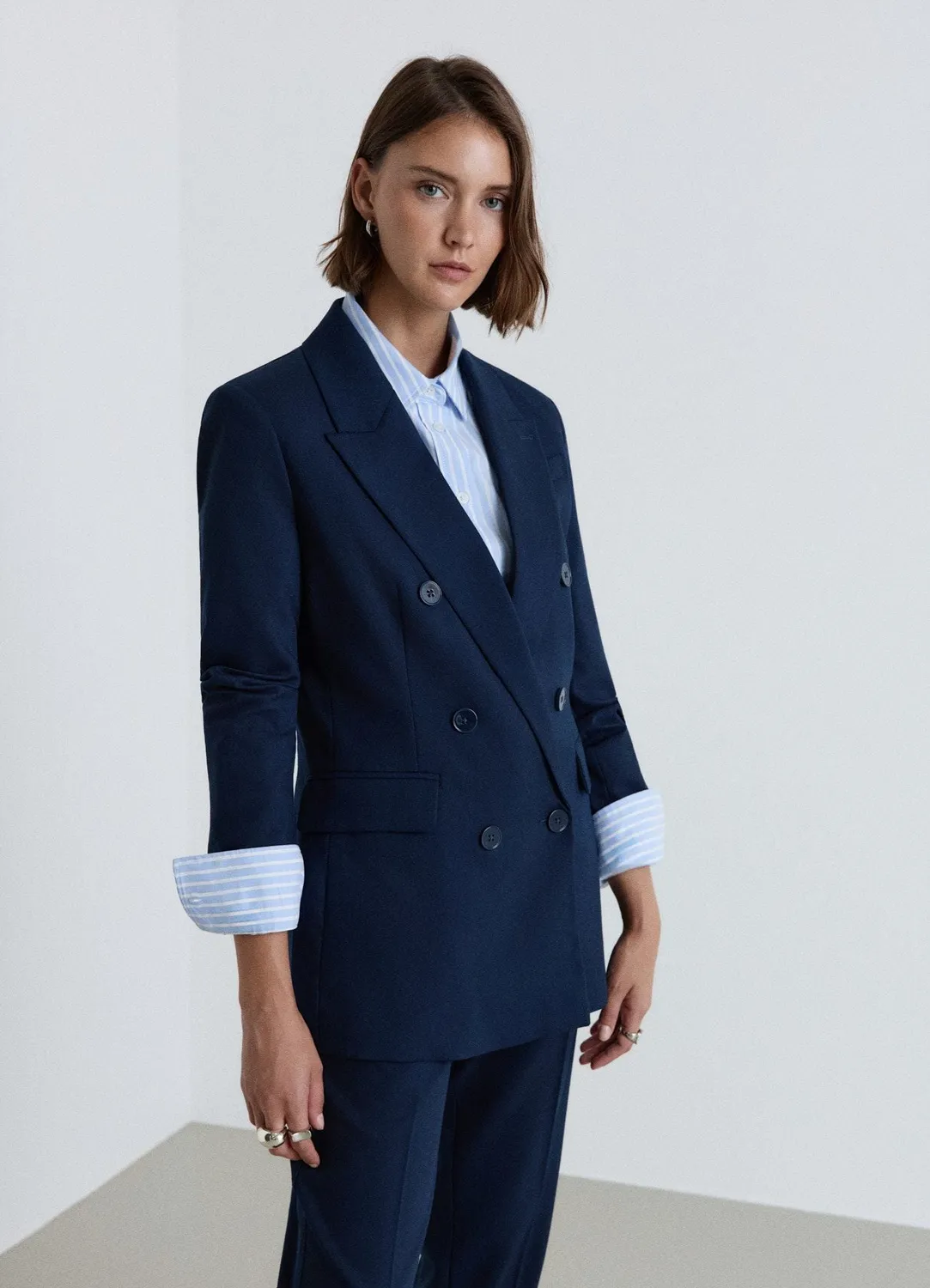 Calliope blazer double-boutonnage 6 boutons femme