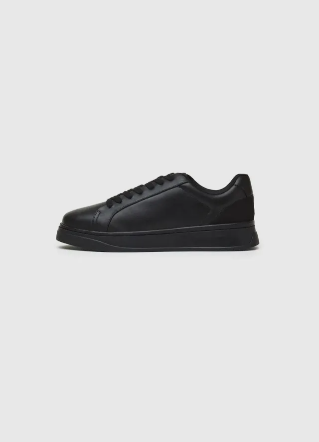 Calliope sneakers semelle haute lacets homme