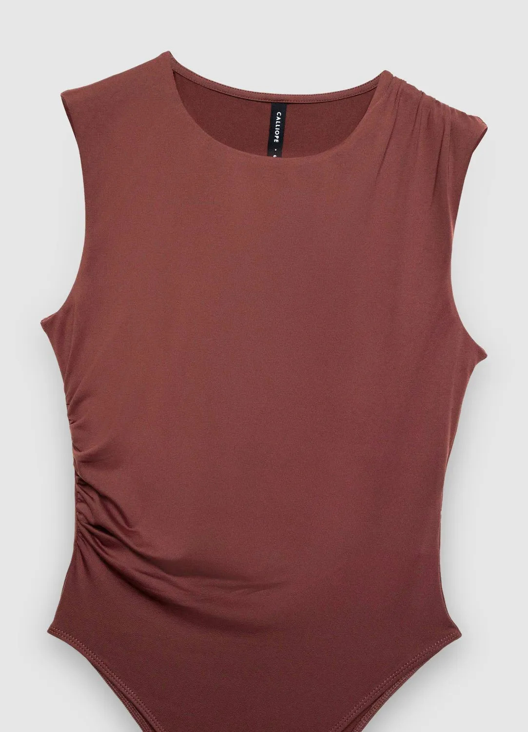 Calliope body col rond froncé femme