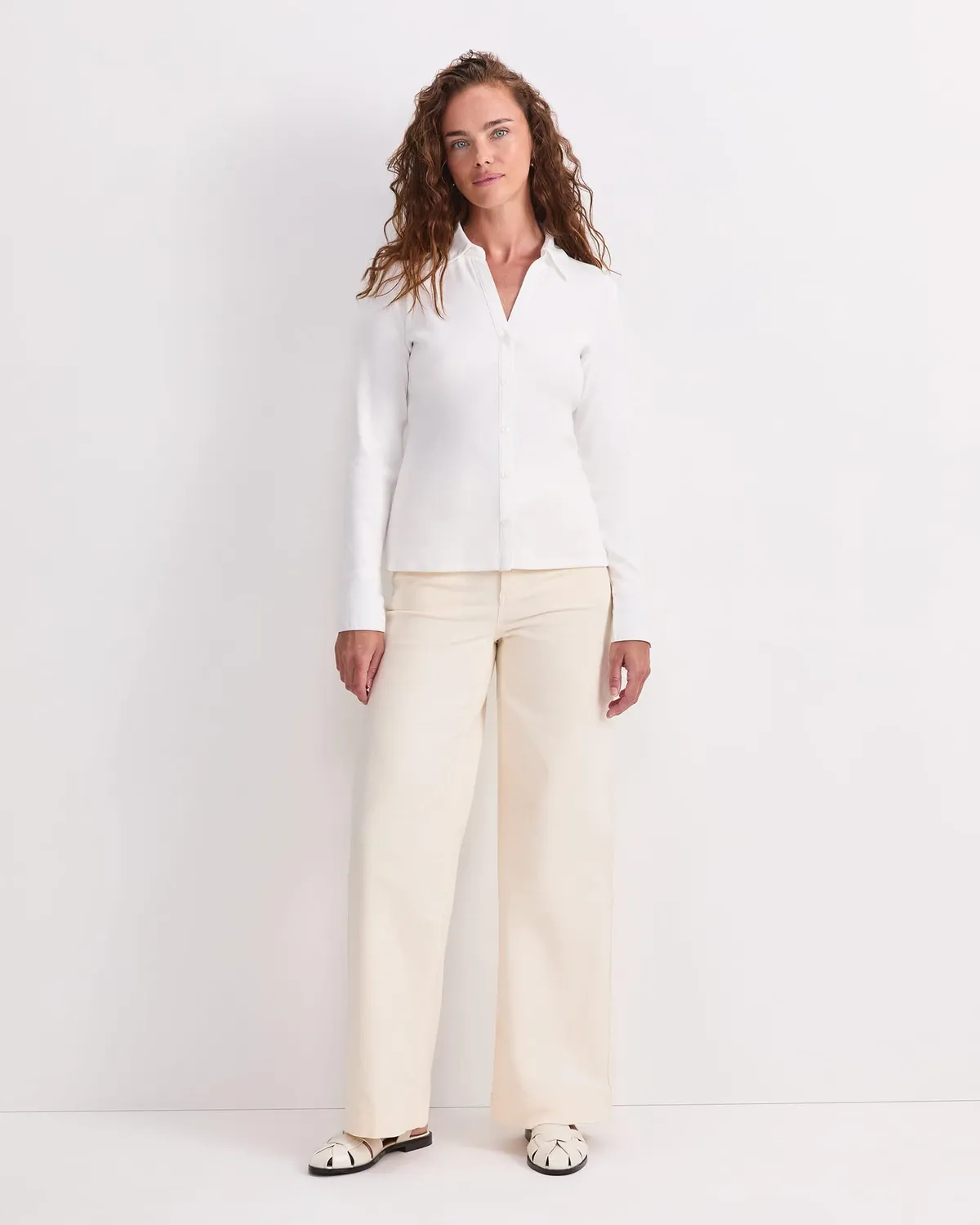 SPORTSCRAFT Catherine chemise côtelée stretch femme