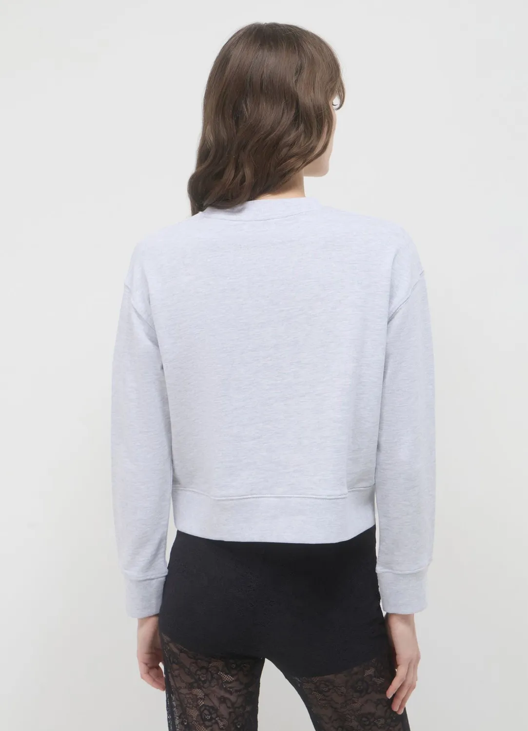 Calliope sweat college femme col rond coupe regular