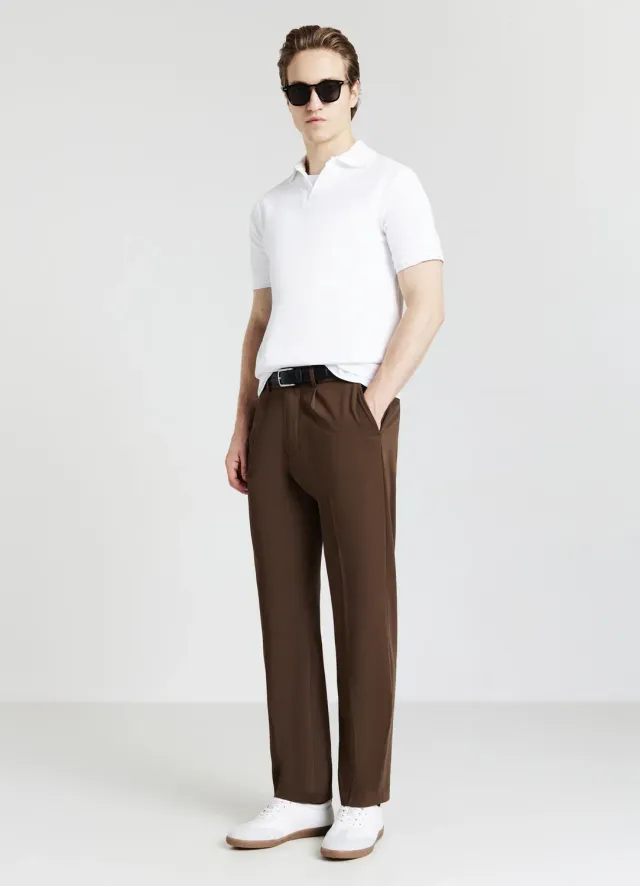 Calliope polo coton homme manches courtes