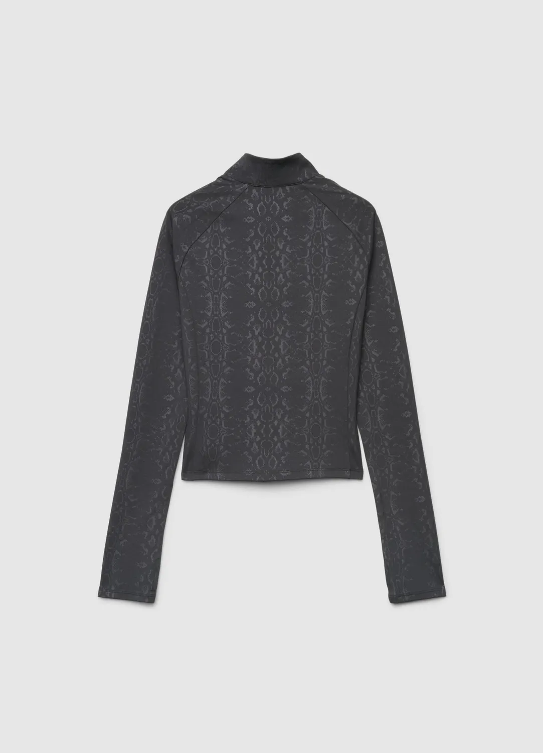 Calliope sweat femme zippé col montant animalier